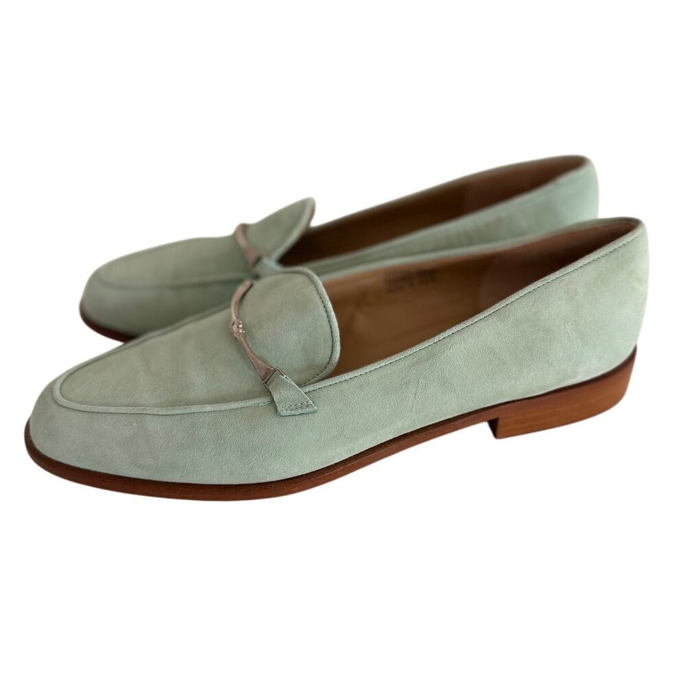 Country Road Suede Horesebit Italian Leather Loafers Size 8